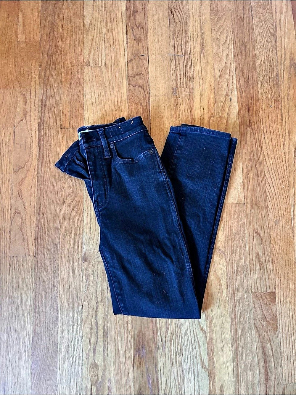 Madewell Curvy Black Stovepipe Jeans